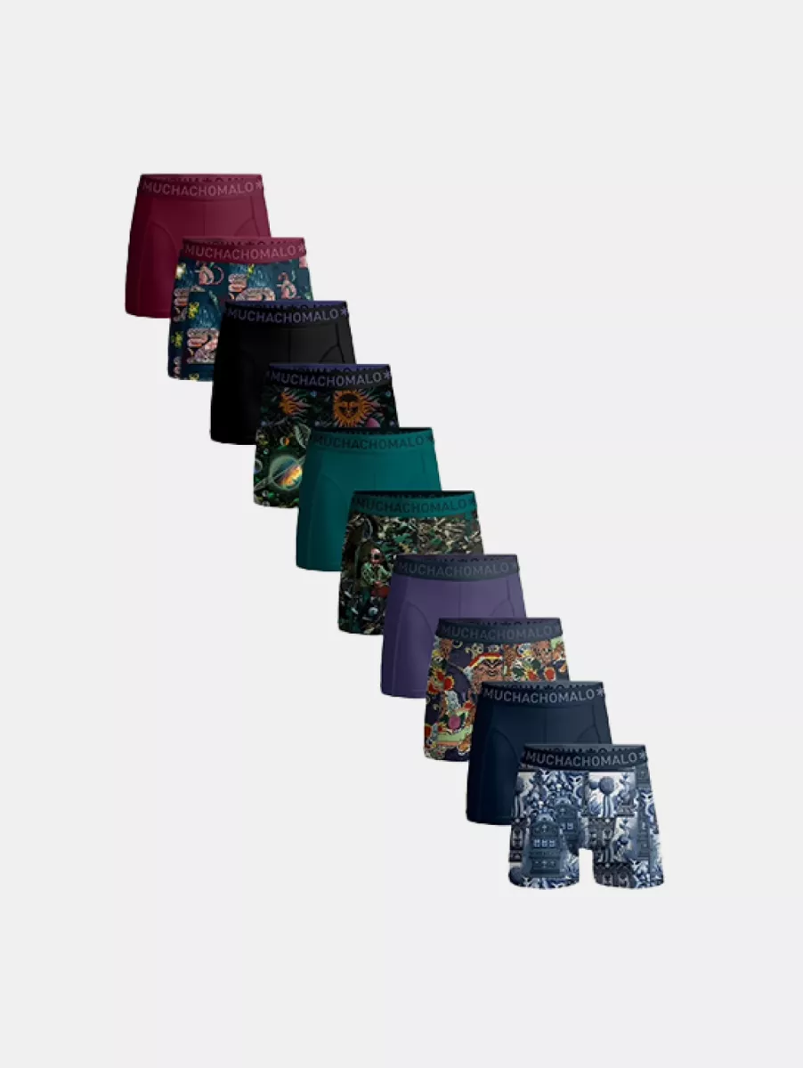 MUCHACHOMALO u-remix1010-17 10-pack print/solid