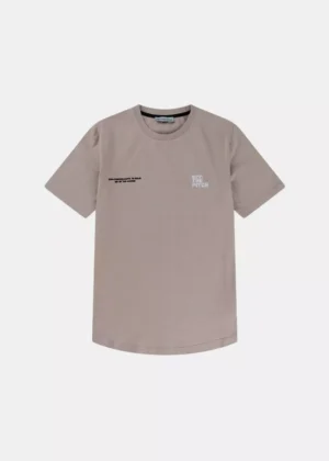 OFF THE PITCH division slim fit tee 701 dusty pink