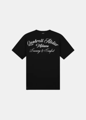 Quotrell atelier milano t-shirt black/white