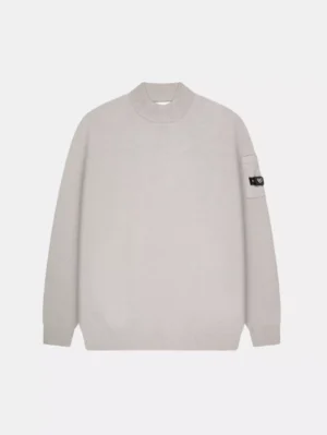 Quotrell cannes knitted sweater grey melee