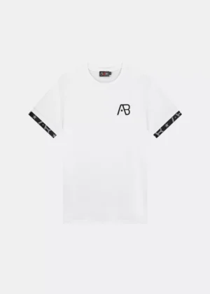 AB Lifestyle flag tee bright white