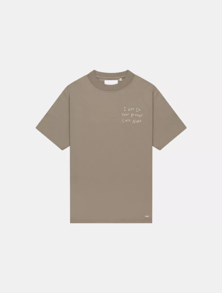 Croyez in your dreams t-shirt dusty olive