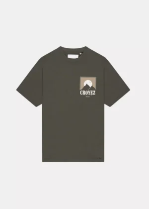 Croyez slopes t-shirt 2401 dusty olive