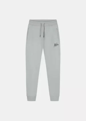 Malelions striped signature sweatpants 691 ocean grey