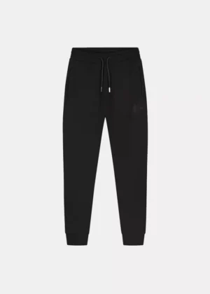 Malelions striped signature sweatpants 900 black