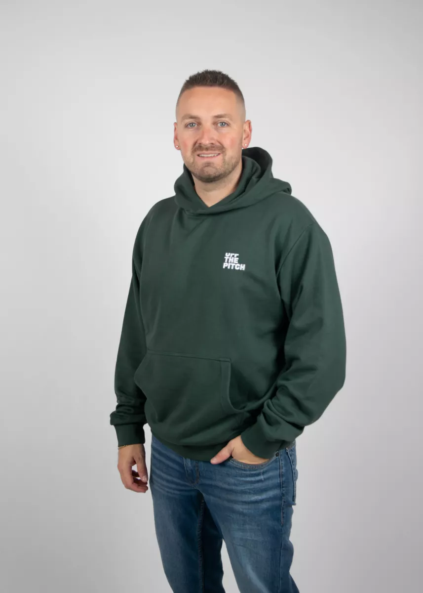 OFF THE PITCH 3d off hood 505 forest green