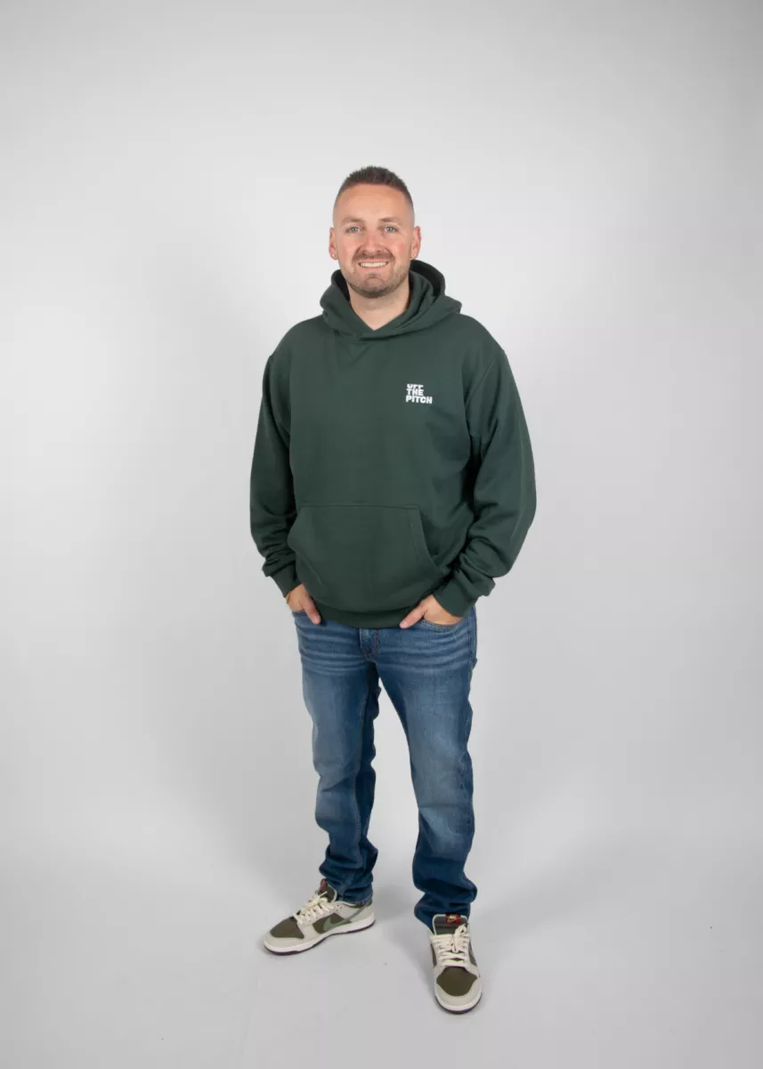 OFF THE PITCH 3d off hood 505 forest green