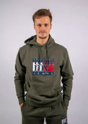 Tommy Jeans dm0dm22092 mrh pewter green