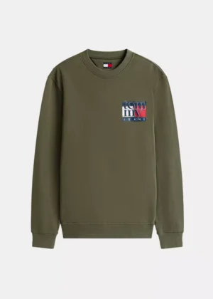 Tommy Jeans dm0dm22093 mrh pewter green