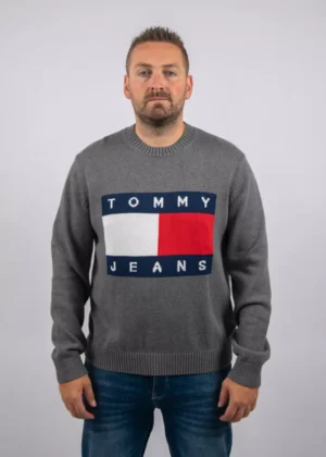 Tommy Jeans dm0dm22105 pu2 black htr