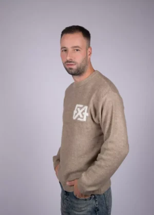 XPLCT trust sweater beige