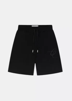 Croyez ribbed shorts CR black CR