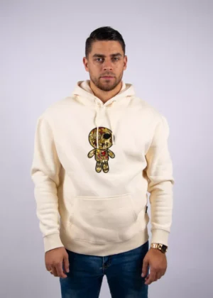 Wrong Friends ennis hoodie beige