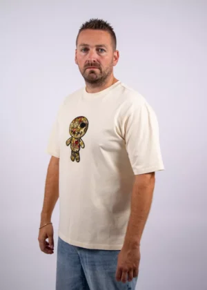 Wrong Friends ennis t-shirt beige