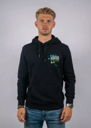 Wrong Friends hays hoodie black