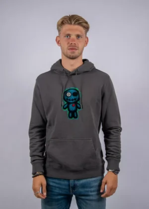 Wrong Friends williams hoodie grey