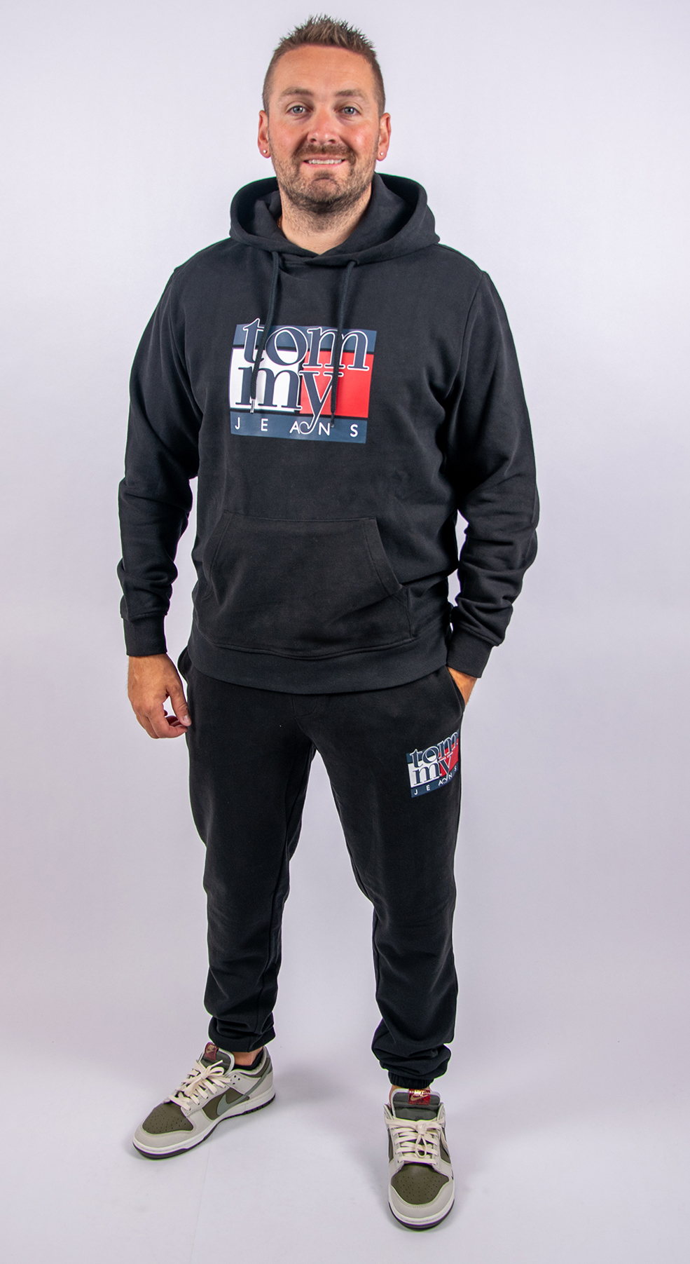 Tommy Jeans Jogging Hoodie set Black - Afbeelding 2