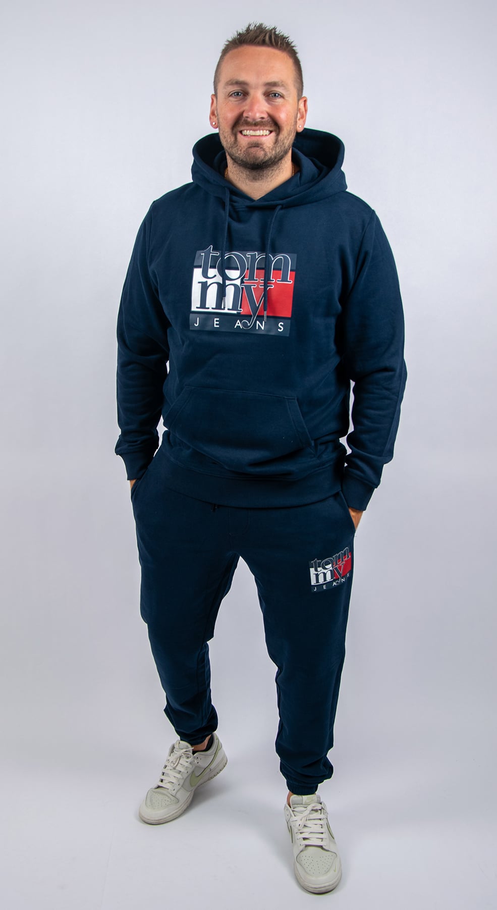 Tommy Jeans Jogging Hoodie set Navy - Afbeelding 2