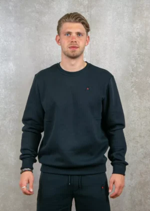 AB Lifestyle basic crewneck jet black