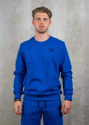 AB Lifestyle basic crewneck mazerine blue