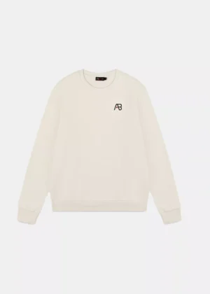 AB Lifestyle basic crewneck white swan