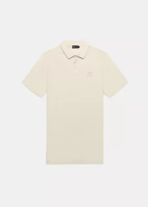 AB Lifestyle premium interlock polo white swan