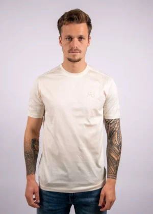 AB Lifestyle premium interlock tee white swan