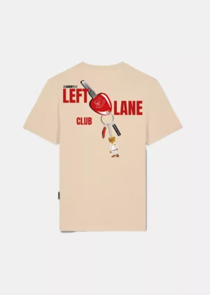 Baron Filou Backprint left lane club sand brown