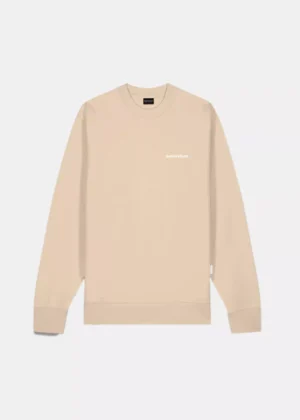Baron Filou cl pullover oval backprint sand brown