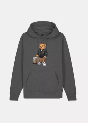 Baron Filou cli hoodie stone grey