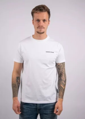 Baron Filou cxlvii oval backprint white