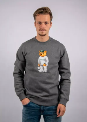 Baron Filou cxlvii pullover stone grey