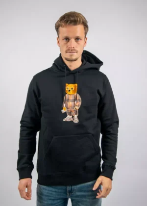 Baron Filou cxlviii embroidered hoodie black