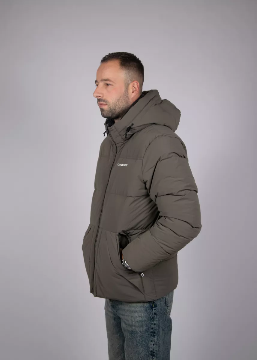 Croyez down puffer jacket 2903 brown