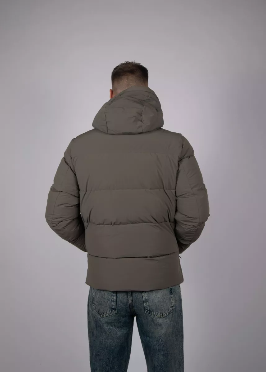 Croyez down puffer jacket 2903 brown