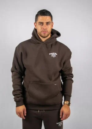 Croyez fraternite hoodie 2903 brown