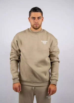 Croyez fraternite sweater 2103 sand
