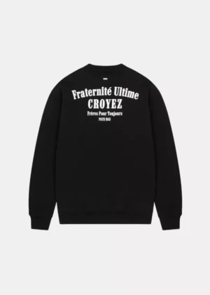Croyez fraternite sweater 2900 black