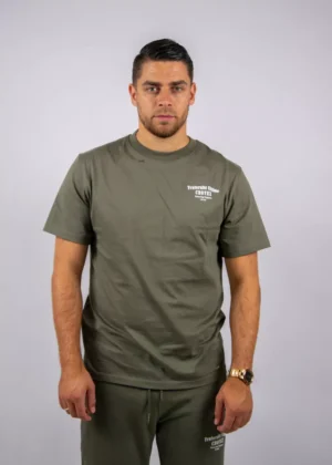 Croyez fraternite t-shirt 2401 dusty olive