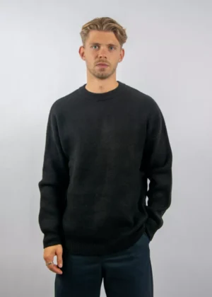 Croyez gallery knit sweater 2900 black