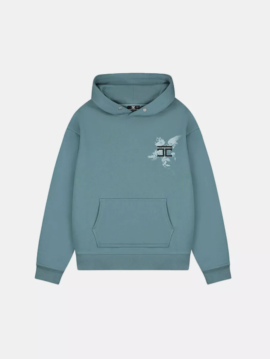 Jorcustom abovealllimits hoodie oceanblue