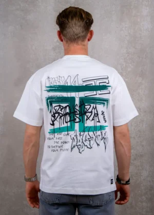 Jorcustom graffiti white