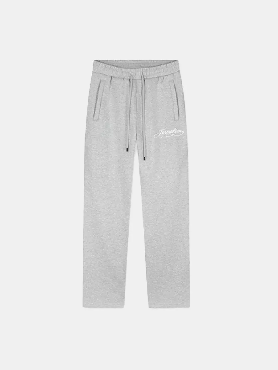 Jorcustom handscript jogger greymelange