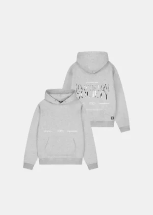 Jorcustom uncommonminds hoodie greymelange