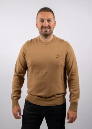 Lyle & Scott kn2110vc x851 tigers eye