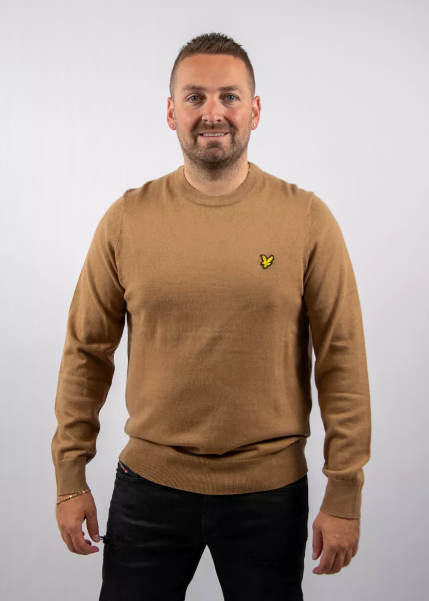 Lyle & Scott kn2110vc x851 tigers eye