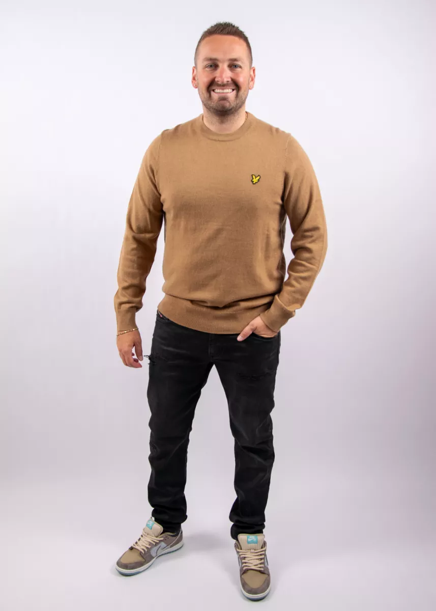 Lyle & Scott kn2110vc x851 tigers eye