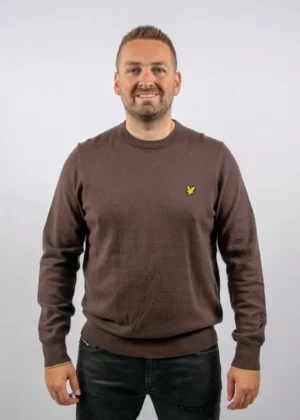 Lyle & Scott kn2110vc x863 espresso