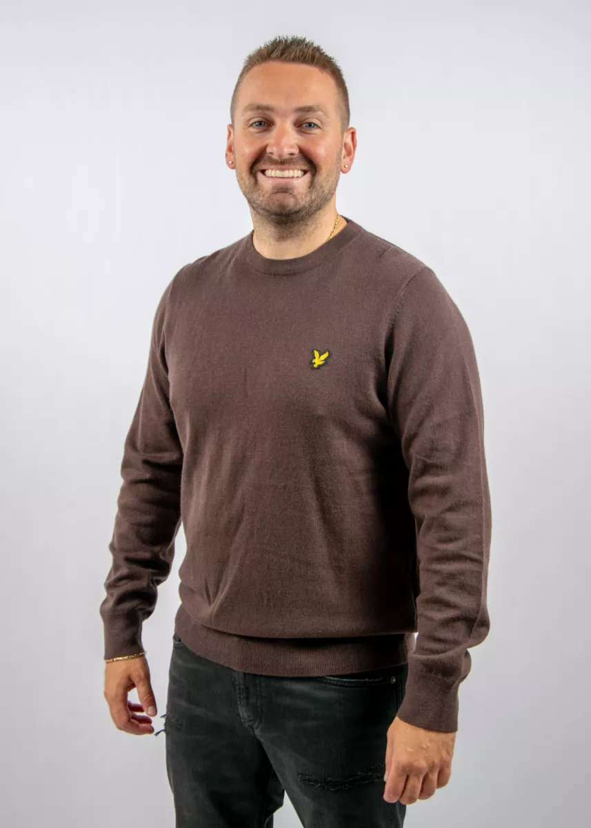 Lyle & Scott kn2110vc x863 espresso