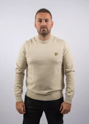 Lyle & Scott kn2110vc x865 grey taupe